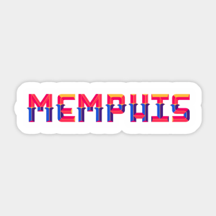 Memphis Sticker